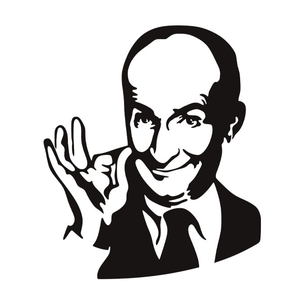 Wandtattoos: Louis de Funès