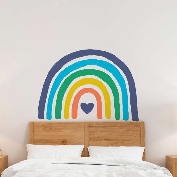 Kinderzimmer Wandtattoo: Regenbogen der Farben