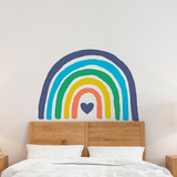 Kinderzimmer Wandtattoo: Regenbogen der Farben 3