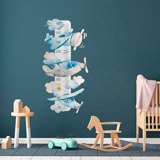 Kinderzimmer Wandtattoo: Messgerät für Leichtflugzeuge 3
