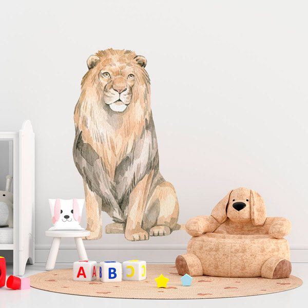 Kinderzimmer Wandtattoo: Der König des Dschungels