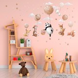 Kinderzimmer Wandtattoo: Ballon-Tiere 3