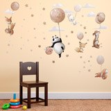 Kinderzimmer Wandtattoo: Ballon-Tiere 4
