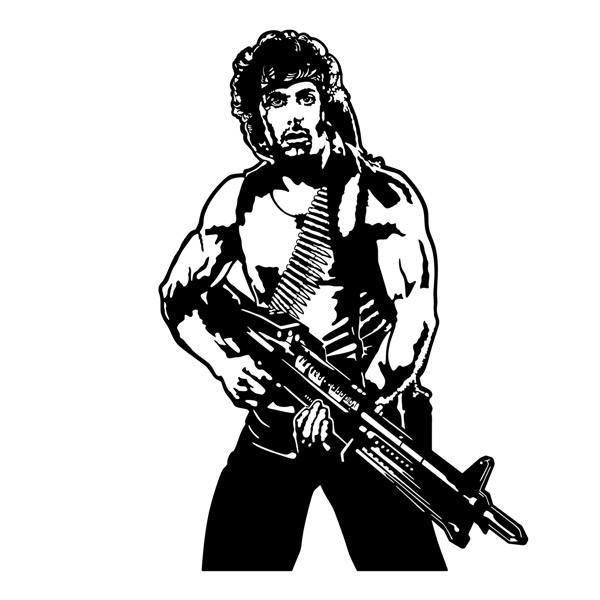 Wandtattoos: Rambo