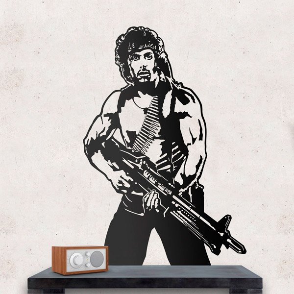 Wandtattoos: Rambo