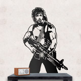 Wandtattoos: Rambo 2