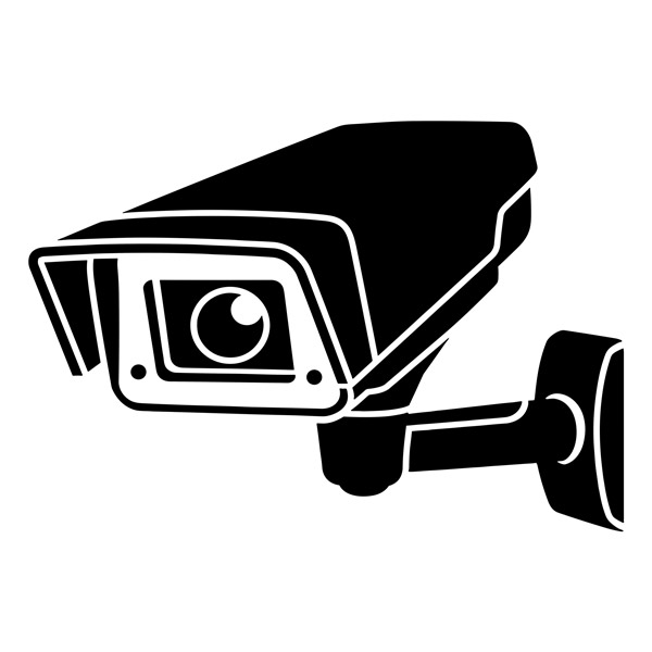 Wandtattoos: Überwachungskamera