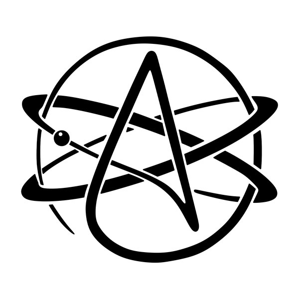 Wandtattoos: Atheistisches Symbol
