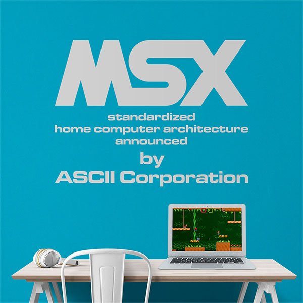 Wandtattoos: Msx ascii