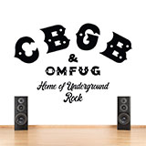 Wandtattoos: CBGB 2