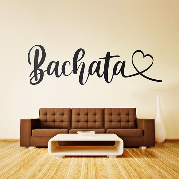 Wandtattoos: Bachata Herz