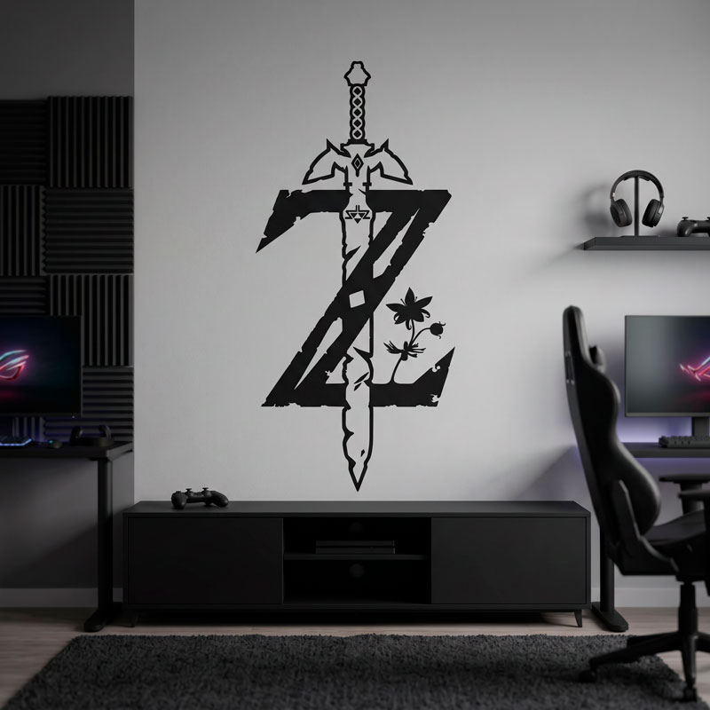 Wandtattoos: Zelda Logo