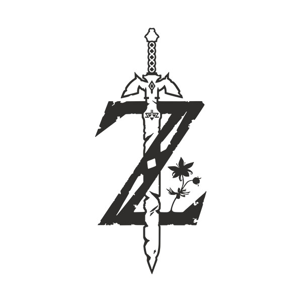 Wandtattoos: Logo Zelda