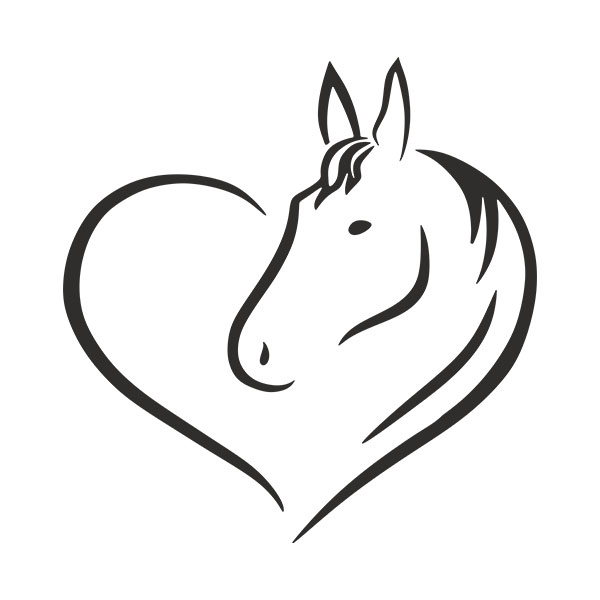 Wandtattoos: Liebe zu Pferden