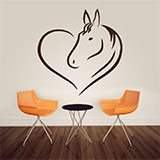 Wandtattoos: Liebe zu Pferden 2