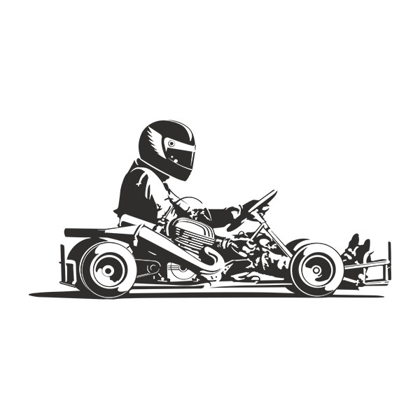 Wandtattoos: Karting