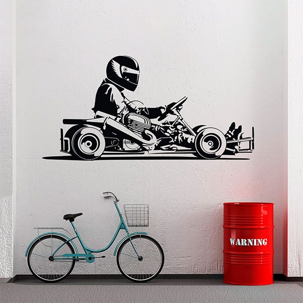 Wandtattoos: Karting