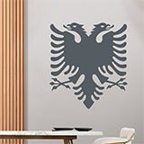Wandtattoos: Wappen von Albanien 2