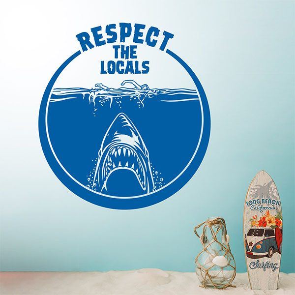 Wandtattoos: Respect the locals 2