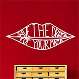 Wandtattoos: Save the drama for your mama 2