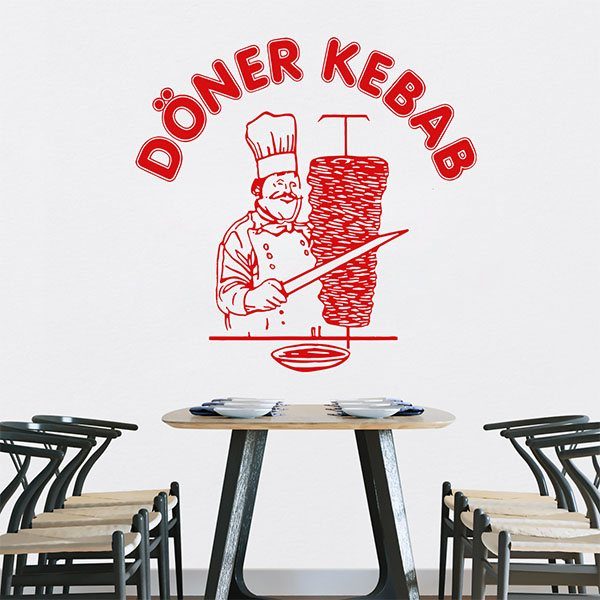 Wandtattoos: Döner Kebab