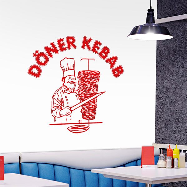 Wandtattoos: Döner Kebab