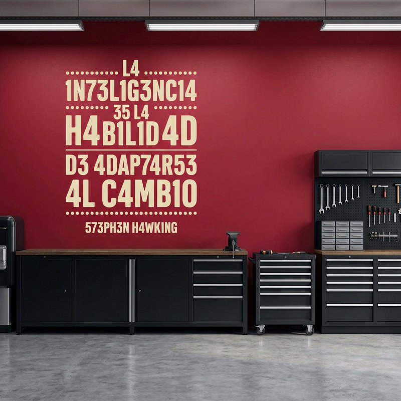 Wandtattoos: Hieroglyphe Intelligenz