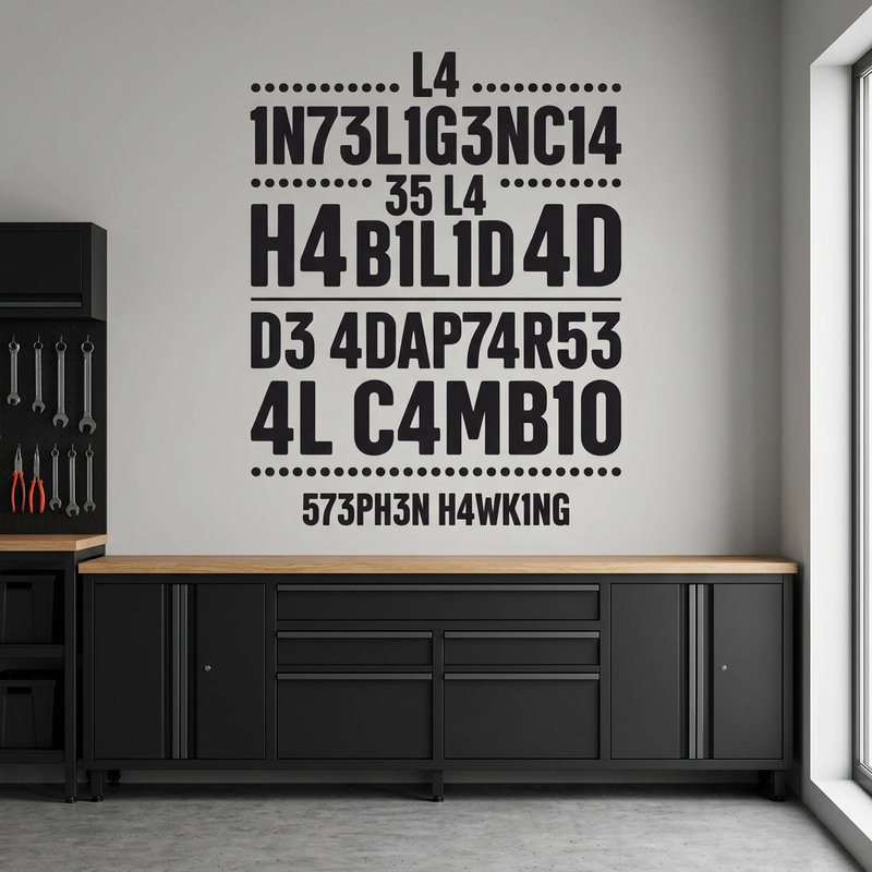 Wandtattoos: Hieroglyphe Intelligenz