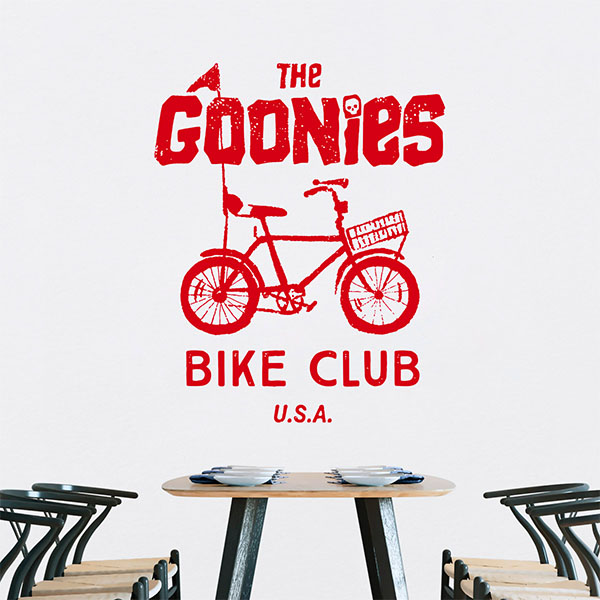 Wandtattoos: The Goonies bike club