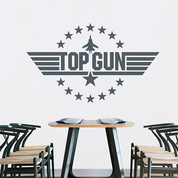 Wandtattoos: Logo top gun