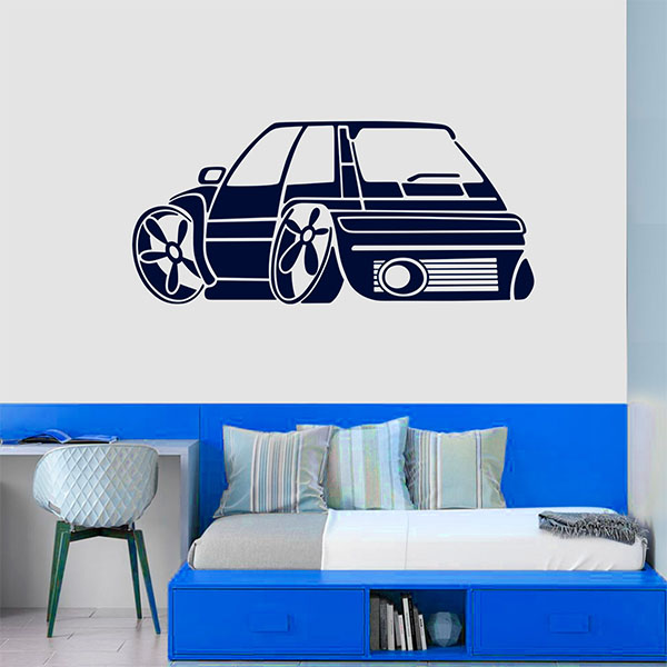 Wandtattoos: Renault 5 Turbo Cup