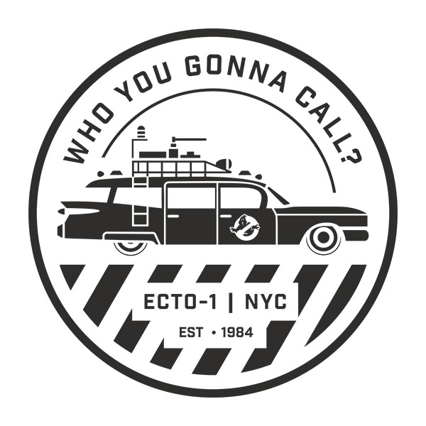 Wandtattoos: Ecto 1 Ghostbusters 2