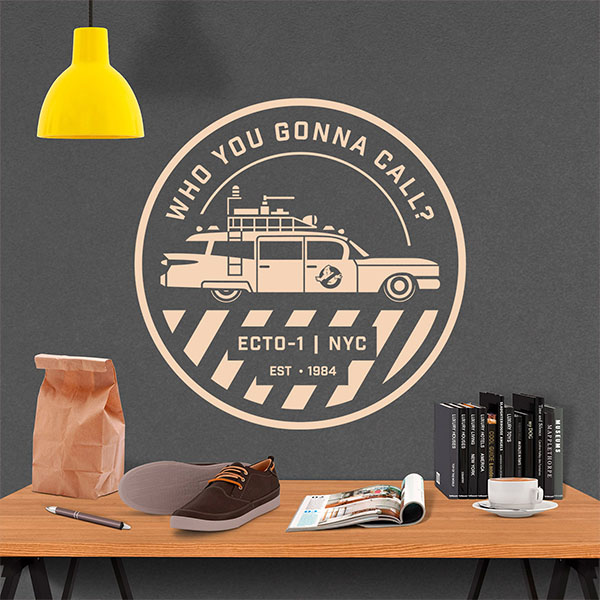 Wandtattoos: Ecto 1 Ghostbusters 2