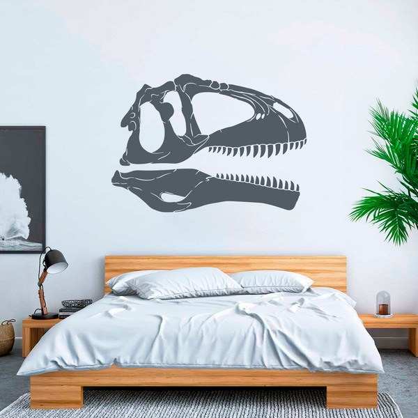 Kinderzimmer Wandtattoo: DinosaurierSchädel