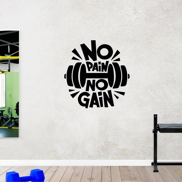 Wandtattoos: No pain no gain