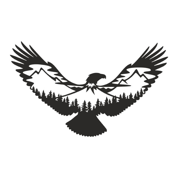 Wandtattoos: Eagle Pines