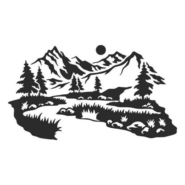 Wandtattoos: Bergstraße