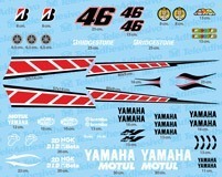 Aufkleber: Kit Yamaha 50th Anniversary Valencia 2005  4