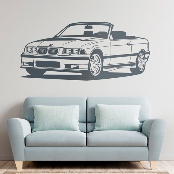 Wandtattoos: BMW Modell M3 Cabrio