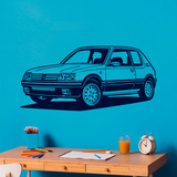 Wandtattoos: Peugeot 205 GTI 4