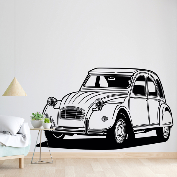 Wandtattoos: Citroen 2CV