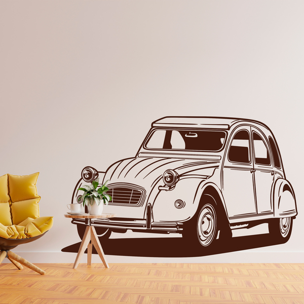 Wandtattoos: Citroen 2CV