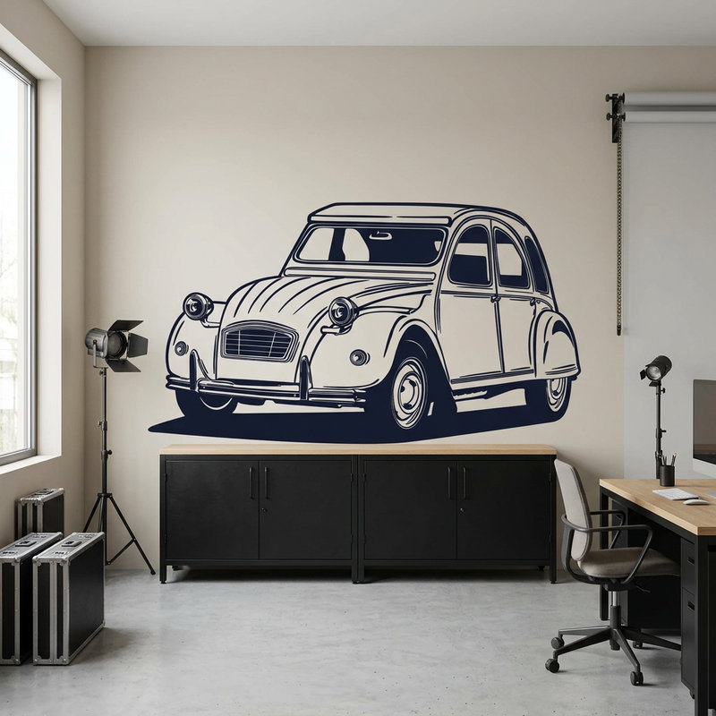 Wandtattoos: Citro&euml;n 2CV