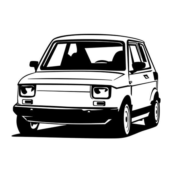 Wandtattoos: Fiat 126