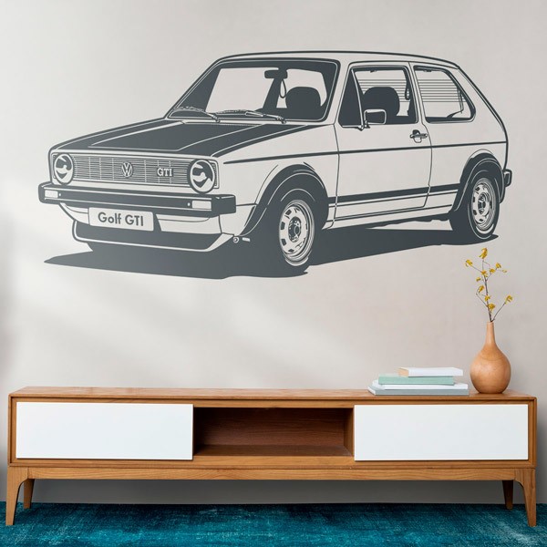 Wandtattoos: Volkswagen Golf GTI