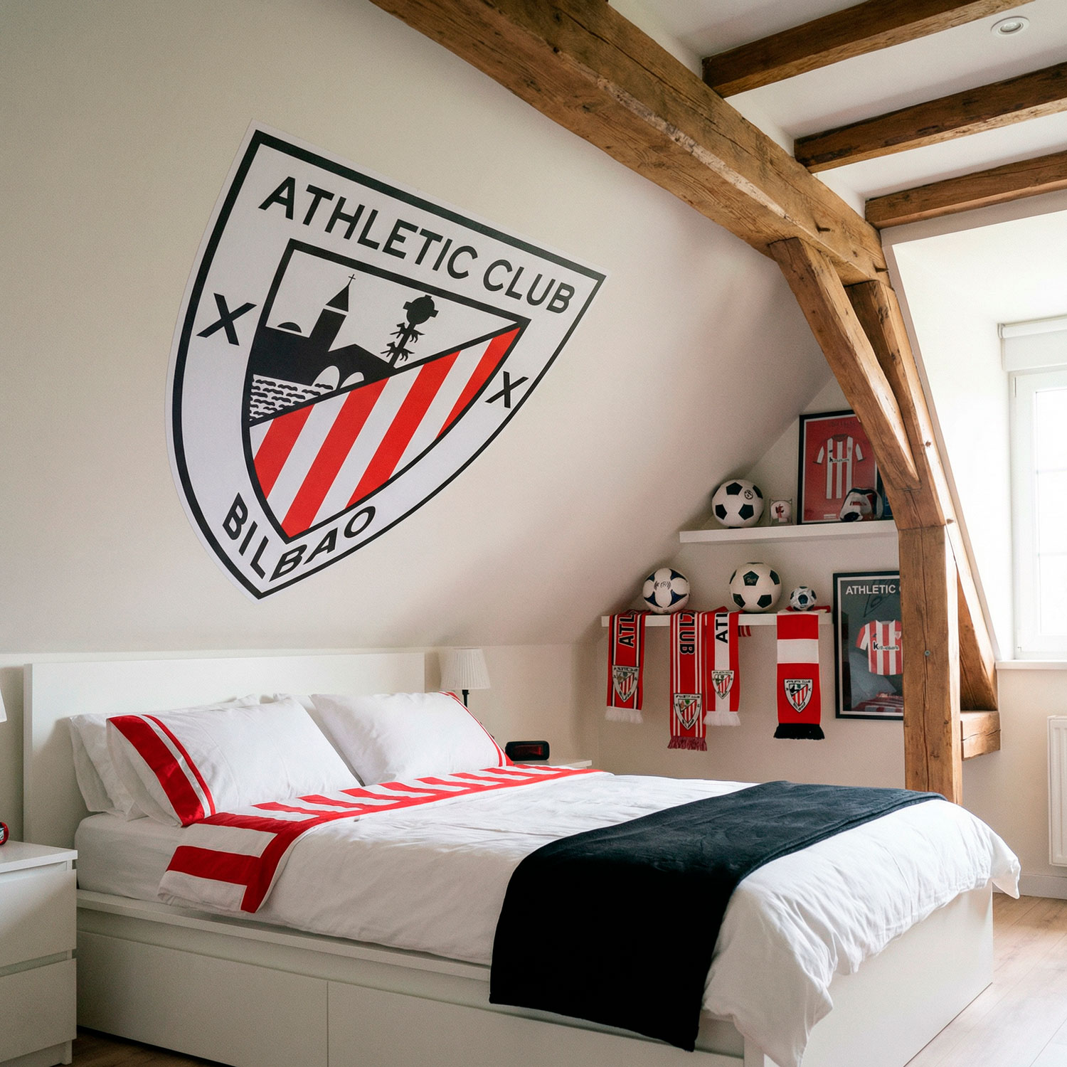 Wandtattoos: Schild Athletic Club Bilbao