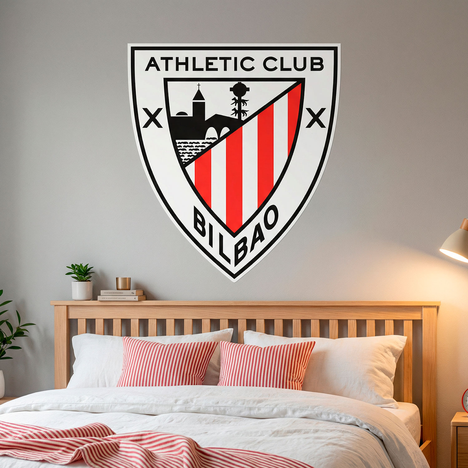Wandtattoos: Schild Athletic Club Bilbao
