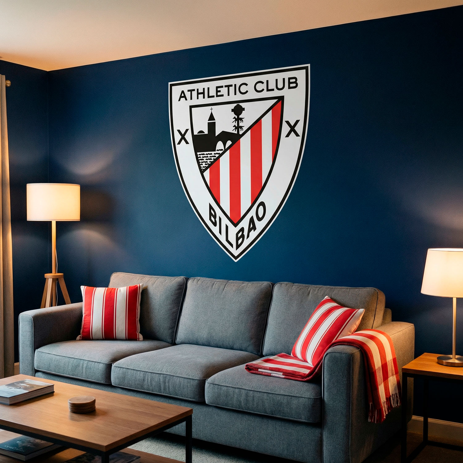 Wandtattoos: Schild Athletic Club Bilbao