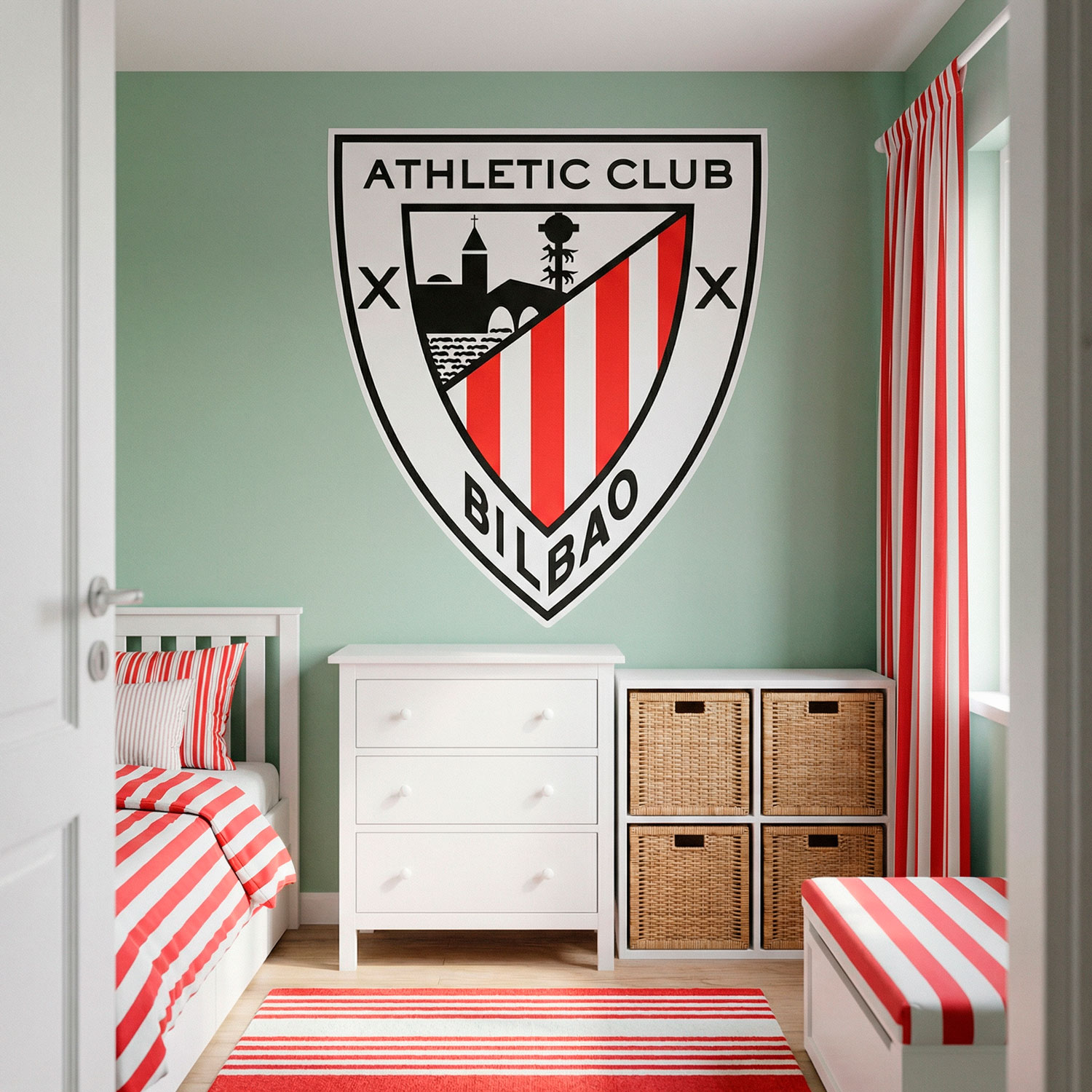 Wandtattoos: Schild Athletic Club Bilbao