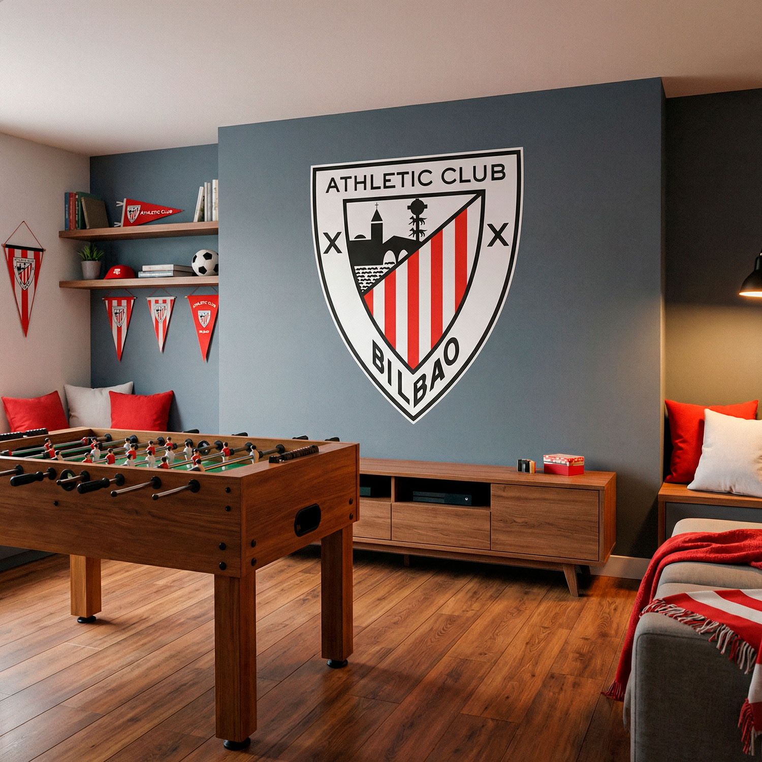 Wandtattoos: Schild Athletic Club Bilbao